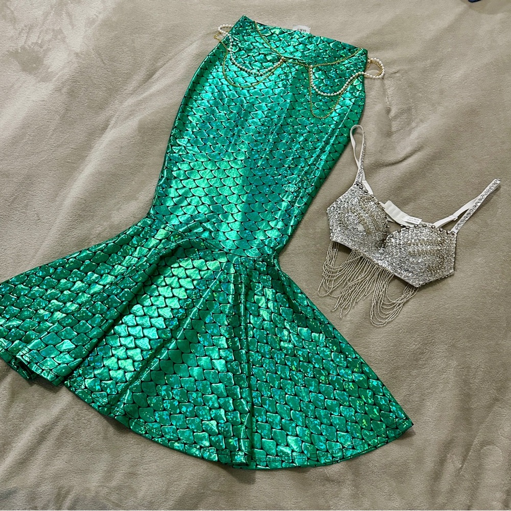 XS Mermaid Halloween Costume